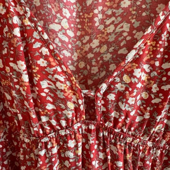 Rails Anika Dress Red Ditsy Floral - Picture 7 of 10